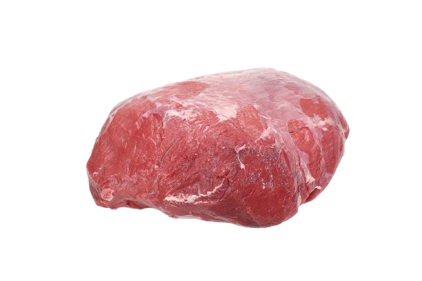 Corte bola de res cruda